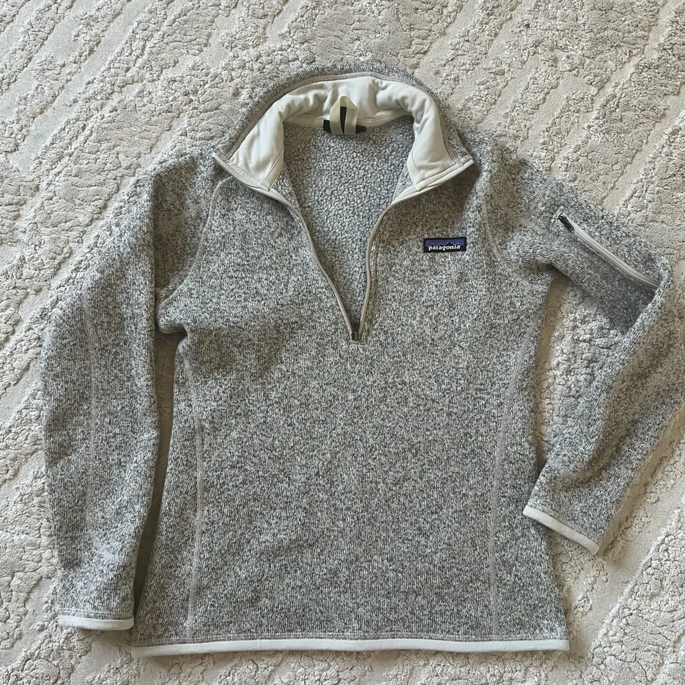 Patagonia | Better Sweater 1/4-Zip | Oatmeal Heather | XS - Picture 2 of 3